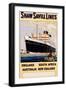 Poster for Shaw Savill Lines-null-Framed Photographic Print