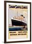 Poster for Shaw Savill Lines-null-Framed Photographic Print