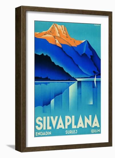 Poster for Silvaplana-null-Framed Giclee Print