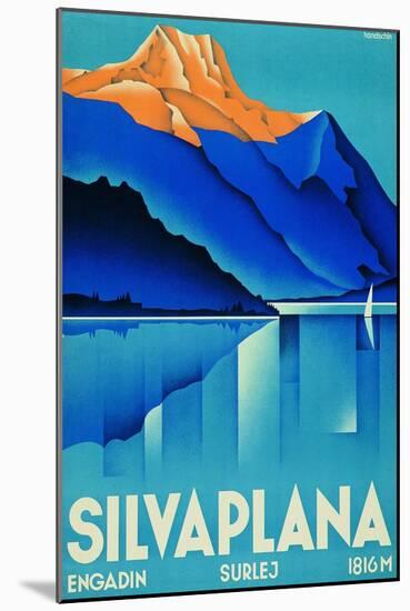 Poster for Silvaplana-null-Mounted Giclee Print