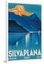 Poster for Silvaplana-Johannes Handschin-Framed Art Print