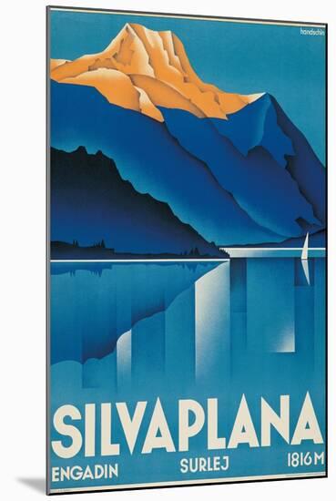 Poster for Silvaplana-Johannes Handschin-Mounted Art Print