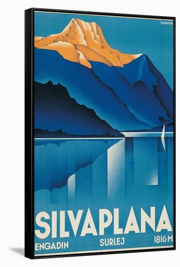 Poster for Silvaplana-Johannes Handschin-Framed Stretched Canvas