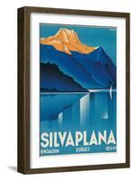 Poster for Silvaplana-Johannes Handschin-Framed Art Print