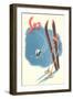 Poster for Skiing-null-Framed Art Print