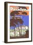 Poster for South Pasadena, California-null-Framed Premium Giclee Print