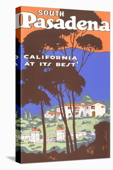 Poster for South Pasadena, California-null-Stretched Canvas