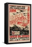 Poster for Soviet Armaments Industry-null-Framed Stretched Canvas