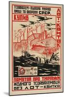 Poster for Soviet Armaments Industry-null-Mounted Giclee Print