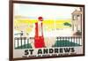 Poster for St. Andrews-null-Framed Art Print