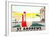 Poster for St. Andrews-null-Framed Art Print