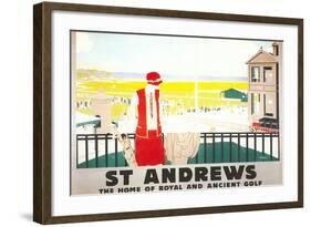 Poster for St. Andrews-null-Framed Art Print