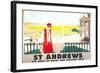 Poster for St. Andrews-null-Framed Art Print