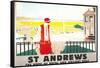Poster for St. Andrews-null-Framed Stretched Canvas