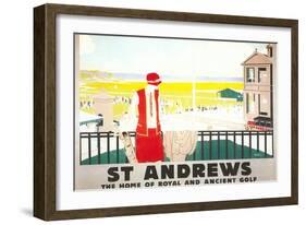 Poster for St. Andrews-null-Framed Art Print