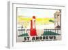 Poster for St. Andrews-null-Framed Art Print