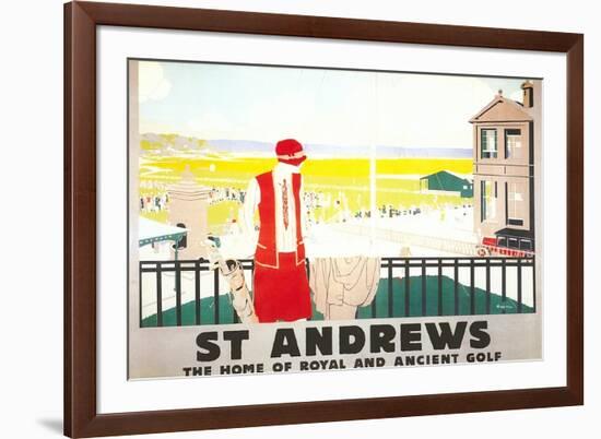 Poster for St. Andrews-null-Framed Art Print