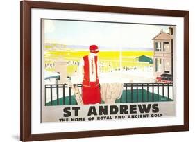 Poster for St. Andrews-null-Framed Art Print