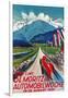 Poster for St. Moritz Car Show-null-Framed Giclee Print