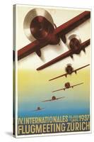 Poster for Swiss Air Show-null-Stretched Canvas