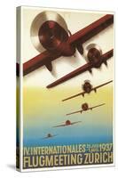 Poster for Swiss Air Show-null-Stretched Canvas