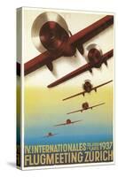 Poster for Swiss Air Show-null-Stretched Canvas