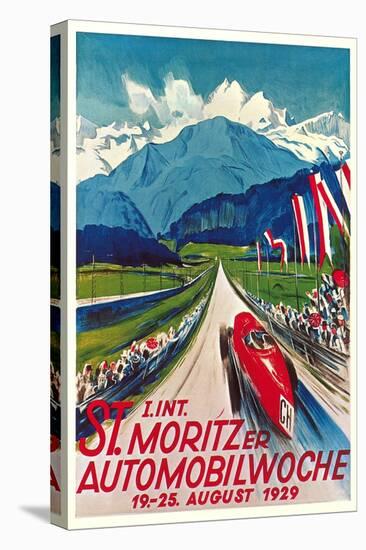 Poster for Swiss Auto Race-null-Stretched Canvas
