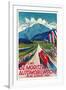 Poster for Swiss Auto Race-null-Framed Art Print