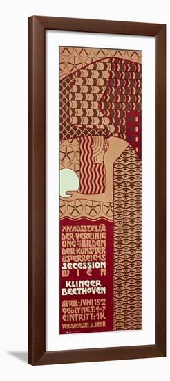 Poster For the 14th Exhibition of Vienna Secession, c.1902-Alfred Roller-Framed Giclee Print