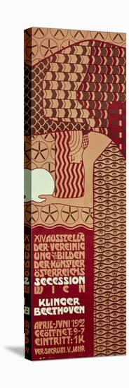 Poster For the 14th Exhibition of Vienna Secession, c.1902-Alfred Roller-Stretched Canvas