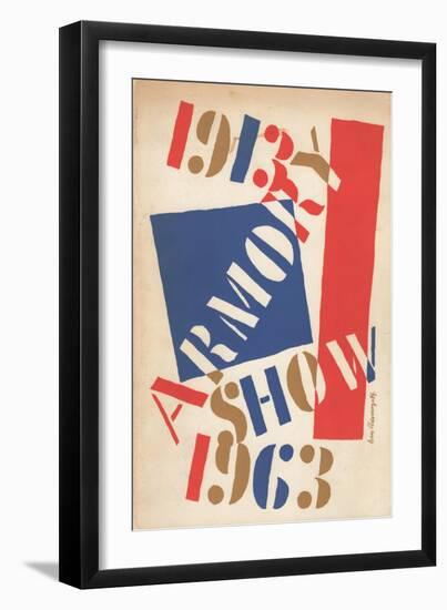 Poster for the 1913 Armory Show Anniversary Exhibition, 1963-null-Framed Giclee Print