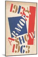 Poster for the 1913 Armory Show Anniversary Exhibition, 1963-null-Mounted Giclee Print