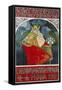 Poster for the 6th Meeting of the Czech Sokol-Union, Prague 1912-Alphonse Mucha-Framed Stretched Canvas