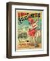 Poster for the 'Bal Des Canotiers, Bougival' (Colour Litho)-French-Framed Premium Giclee Print