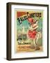 Poster for the 'Bal Des Canotiers, Bougival' (Colour Litho)-French-Framed Giclee Print