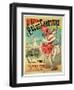 Poster for the 'Bal Des Canotiers, Bougival' (Colour Litho)-French-Framed Giclee Print