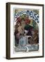 Poster for the Bieres De La Meuse, 1897-Alphonse Mucha-Framed Giclee Print