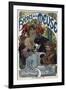 Poster for the Bieres De La Meuse, 1897-Alphonse Mucha-Framed Giclee Print