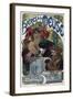 Poster for the Bieres De La Meuse, 1897-Alphonse Mucha-Framed Giclee Print