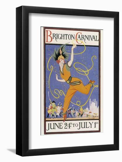 Poster for the Brighton Carnival 24 June to 1 July-Conrad Leigh-Framed Photographic Print