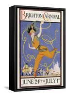Poster for the Brighton Carnival 24 June to 1 July-Conrad Leigh-Framed Stretched Canvas