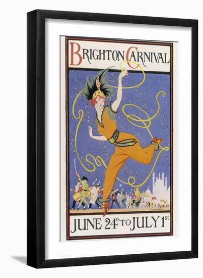 Poster for the Brighton Carnival 24 June to 1 July-Conrad Leigh-Framed Photographic Print