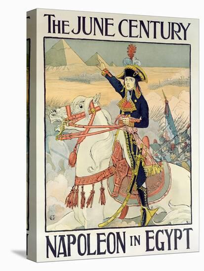 Poster for the Century Magazine - 'Napoleon in Egypt', 1895-Eugene Grasset-Stretched Canvas