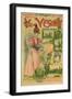 Poster for the Chemins de Fer de L'Ouest to Le Vesinet, circa 1895-1900-Albert Robida-Framed Giclee Print