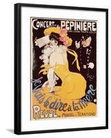 Poster for the Concert de La Pepiniere, 1902-Jules-Alexandre Grün-Framed Giclee Print