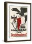 Poster for the Deutschnational Party Showing Eagles-null-Framed Art Print