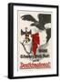 Poster for the Deutschnational Party Showing Eagles-null-Framed Art Print
