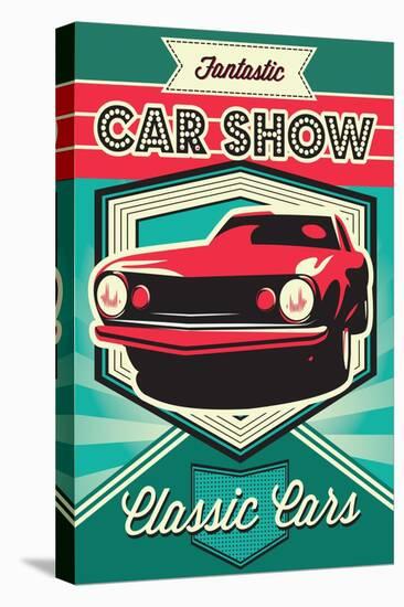 Poster for the Exhibition of Cars-111chemodan111-Stretched Canvas