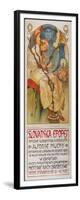 Poster for the Exhibition the Slav Epic (Slovanská Epope), 1928-Alphonse Mucha-Framed Giclee Print