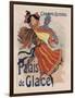 Poster for the Fashionable Palais De Glace in the Champs Elysees Paris-Jules Ch?ret-Framed Photographic Print